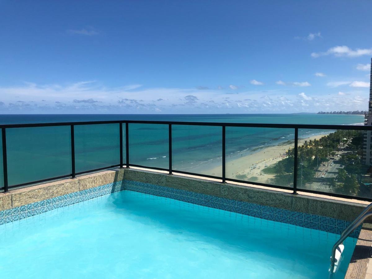 Appartamento Lindo Apartamento Com Piscina - Beira Mar Recife Esterno foto